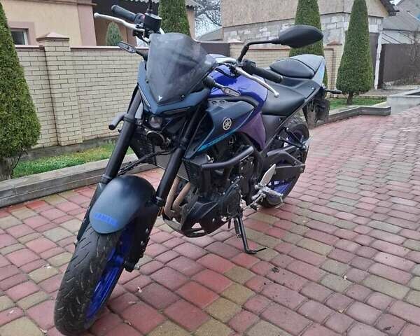 Синий Ямаха MT-03, объемом двигателя 0.32 л и пробегом 13 тыс. км за 5500 $, фото 1 на Automoto.ua