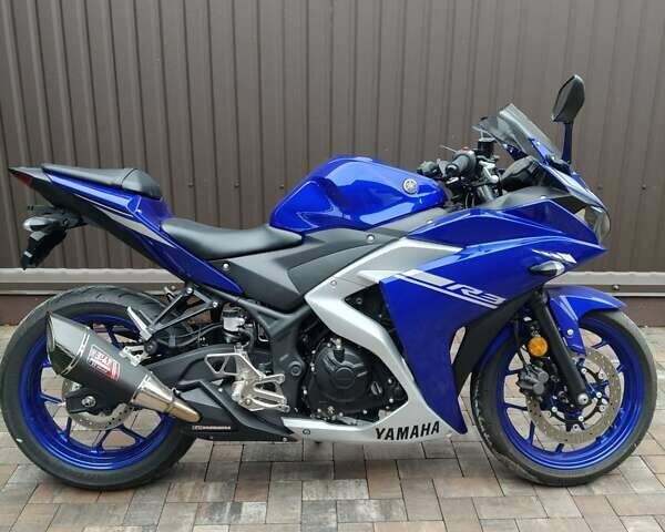 Синий Ямаха R3, объемом двигателя 0.32 л и пробегом 2 тыс. км за 4500 $, фото 1 на Automoto.ua