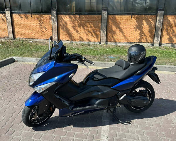 Синий Ямаха T-Max 500, объемом двигателя 0.5 л и пробегом 29 тыс. км за 6500 $, фото 1 на Automoto.ua