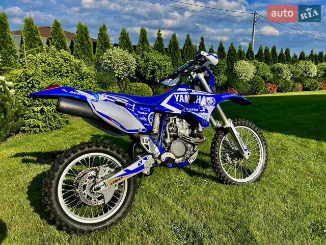 Синий Ямаха WR 400F, объемом двигателя 0.4 л и пробегом 5 тыс. км за 4100 $, фото 1 на Automoto.ua