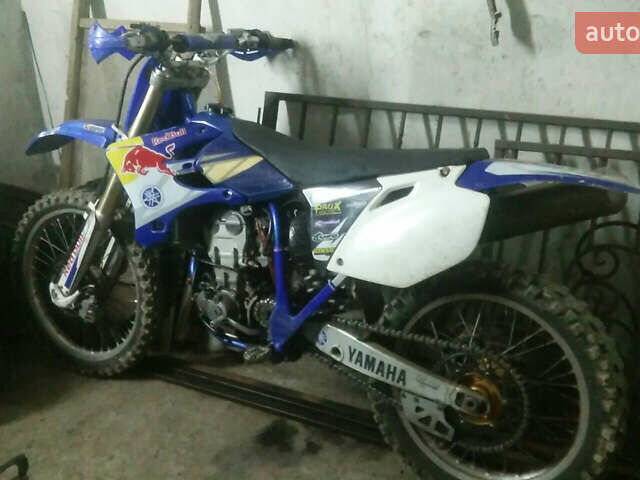 Синий Ямаха WR 450F, объемом двигателя 0.45 л и пробегом 5 тыс. км за 2350 $, фото 1 на Automoto.ua