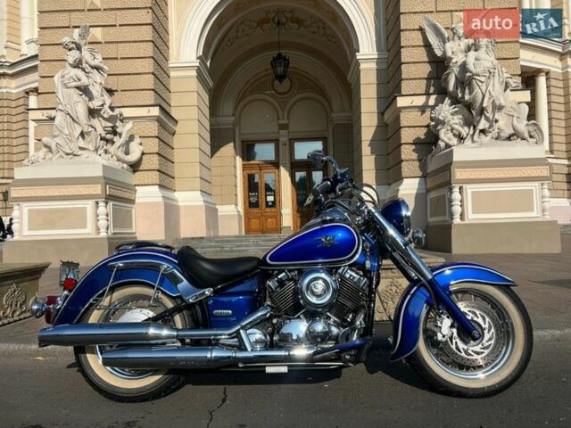 Синий Ямаха XVS 650, объемом двигателя 0.65 л и пробегом 9 тыс. км за 7500 $, фото 1 на Automoto.ua