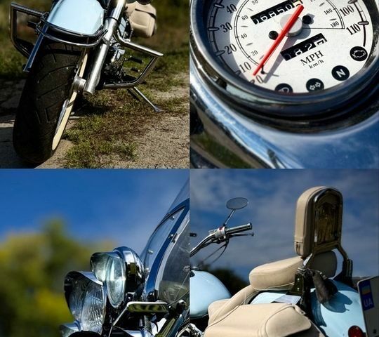 Синій Ямаха XVS 650, об'ємом двигуна 0.65 л та пробігом 11 тис. км за 7000 $, фото 1 на Automoto.ua