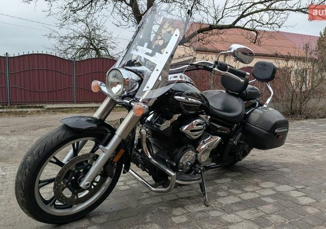 Черный Ямаха XVS 950, объемом двигателя 0.95 л и пробегом 37 тыс. км за 7500 $, фото 1 на Automoto.ua