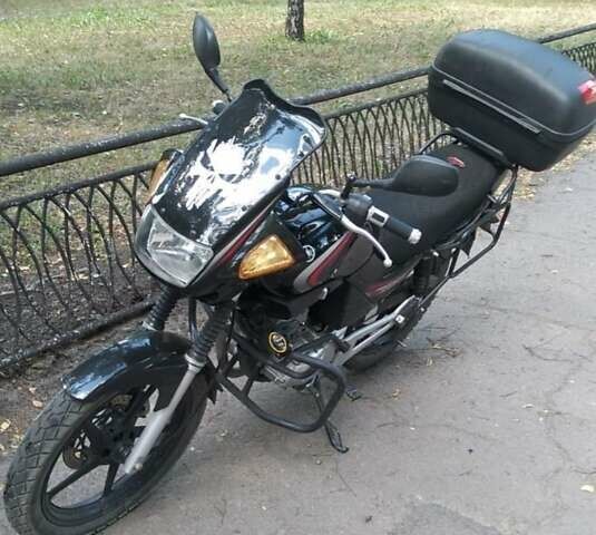 Чорний Ямаха YBR125, об'ємом двигуна 0.12 л та пробігом 12 тис. км за 1412 $, фото 1 на Automoto.ua