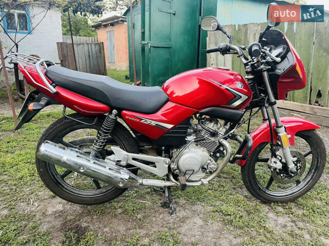 Красный Ямаха YBR125, объемом двигателя 0 л и пробегом 2 тыс. км за 2100 $, фото 1 на Automoto.ua