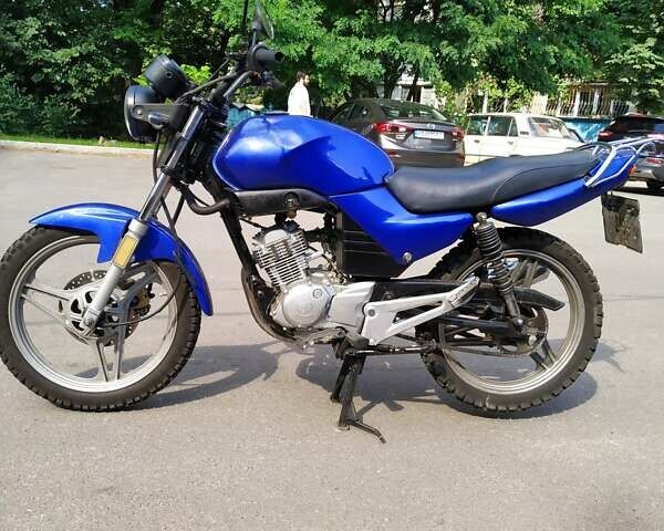 Синий Ямаха YBR125, объемом двигателя 0.12 л и пробегом 33 тыс. км за 1050 $, фото 1 на Automoto.ua