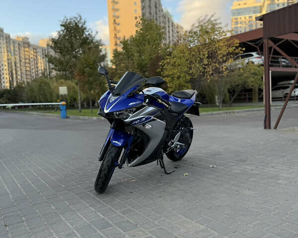 Синий Ямаха YZF-R3, объемом двигателя 0.32 л и пробегом 6 тыс. км за 5000 $, фото 1 на Automoto.ua