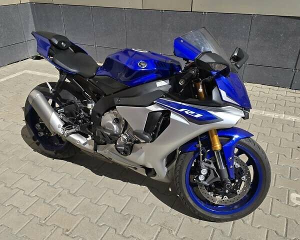 Синій Ямаха YZF R1, об'ємом двигуна 1 л та пробігом 28 тис. км за 16000 $, фото 1 на Automoto.ua