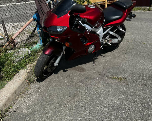 Красный Ямаха YZF R6, объемом двигателя 0.6 л и пробегом 20 тыс. км за 3000 $, фото 1 на Automoto.ua