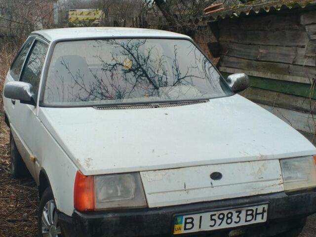 Белый ЗАЗ 1102 Таврия, объемом двигателя 1.1 л и пробегом 191 тыс. км за 362 $, фото 1 на Automoto.ua