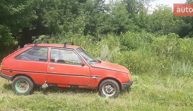 Красный ЗАЗ 1102 Таврия, объемом двигателя 1.1 л и пробегом 150 тыс. км за 473 $, фото 1 на Automoto.ua