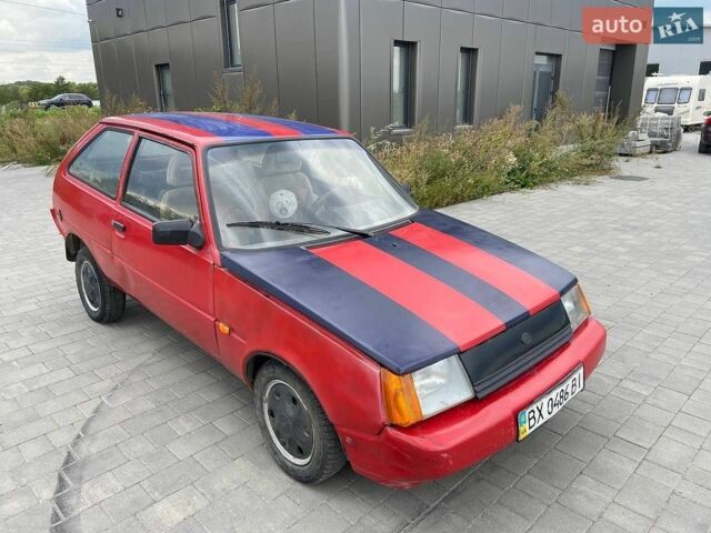 Красный ЗАЗ 1102 Таврия, объемом двигателя 1.2 л и пробегом 47 тыс. км за 549 $, фото 1 на Automoto.ua