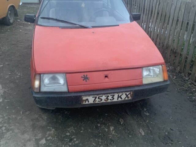Червоний ЗАЗ 1102 Таврія, об'ємом двигуна 1.2 л та пробігом 1 тис. км за 249 $, фото 1 на Automoto.ua