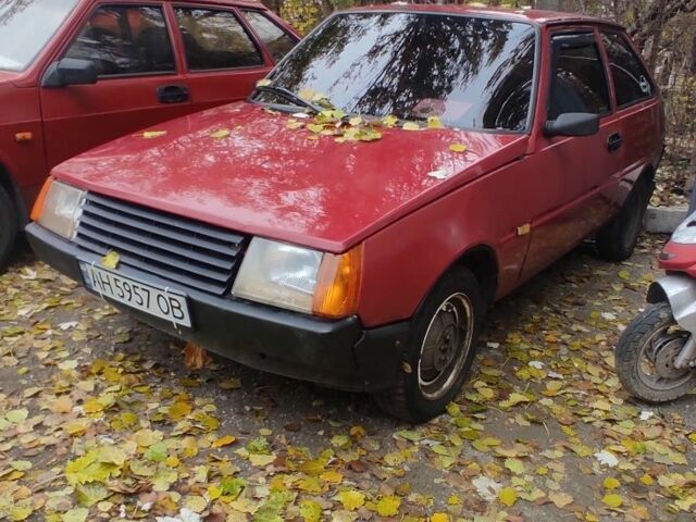 Червоний ЗАЗ 1102 Таврія, об'ємом двигуна 1.1 л та пробігом 150 тис. км за 476 $, фото 1 на Automoto.ua