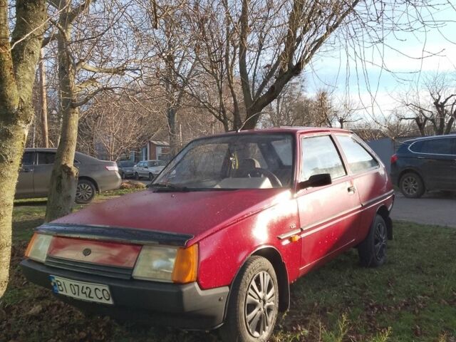Червоний ЗАЗ 1102 Таврія, об'ємом двигуна 1.2 л та пробігом 100 тис. км за 1000 $, фото 1 на Automoto.ua