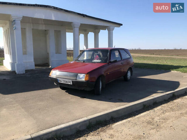 Красный ЗАЗ 1102 Таврия, объемом двигателя 1.2 л и пробегом 110 тыс. км за 1000 $, фото 1 на Automoto.ua