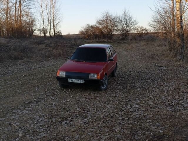 Червоний ЗАЗ 1102 Таврія, об'ємом двигуна 1.2 л та пробігом 170 тис. км за 1000 $, фото 1 на Automoto.ua