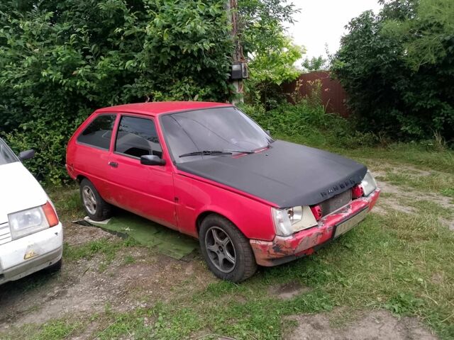 Красный ЗАЗ 1102 Таврия, объемом двигателя 1.5 л и пробегом 3 тыс. км за 1200 $, фото 1 на Automoto.ua