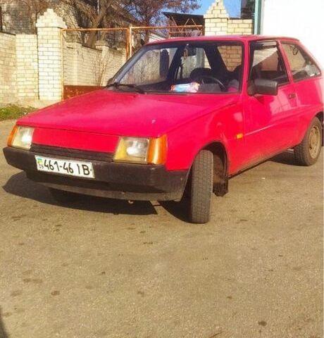 Красный ЗАЗ 1102 Таврия, объемом двигателя 1.1 л и пробегом 2 тыс. км за 625 $, фото 1 на Automoto.ua
