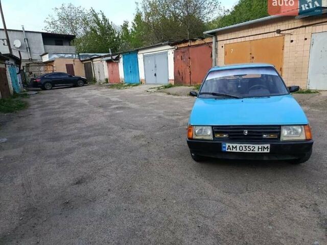 Синий ЗАЗ 1102 Таврия, объемом двигателя 1.1 л и пробегом 90 тыс. км за 458 $, фото 1 на Automoto.ua
