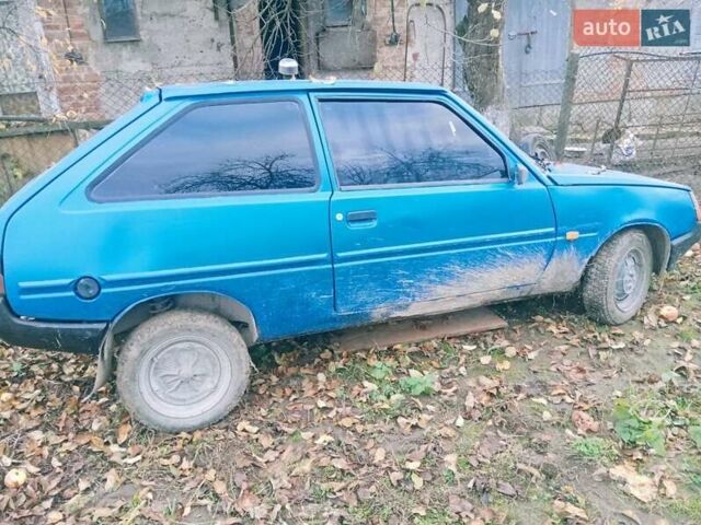 Синий ЗАЗ 1102 Таврия, объемом двигателя 1.1 л и пробегом 136 тыс. км за 400 $, фото 1 на Automoto.ua