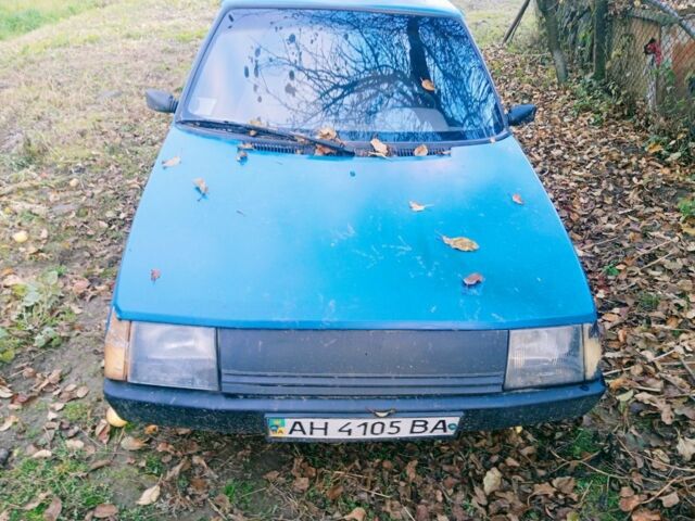 Синий ЗАЗ 1102 Таврия, объемом двигателя 1.1 л и пробегом 136 тыс. км за 400 $, фото 1 на Automoto.ua