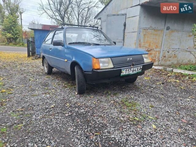 Синий ЗАЗ 1102 Таврия, объемом двигателя 1.2 л и пробегом 30 тыс. км за 750 $, фото 1 на Automoto.ua