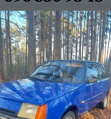 Синий ЗАЗ 1102 Таврия, объемом двигателя 1.2 л и пробегом 60 тыс. км за 1000 $, фото 1 на Automoto.ua