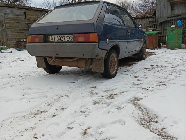 Синий ЗАЗ 1102 Таврия, объемом двигателя 1.2 л и пробегом 2 тыс. км за 696 $, фото 1 на Automoto.ua