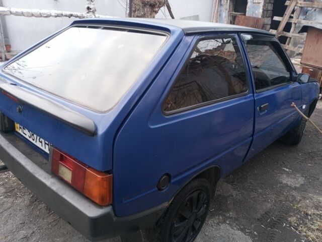 Синий ЗАЗ 1102 Таврия, объемом двигателя 1.2 л и пробегом 2 тыс. км за 700 $, фото 1 на Automoto.ua