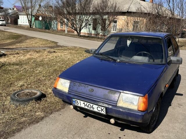 Синій ЗАЗ 1102 Таврія, об'ємом двигуна 1.1 л та пробігом 100 тис. км за 677 $, фото 1 на Automoto.ua