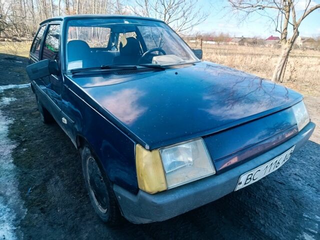 Синий ЗАЗ 1102 Таврия, объемом двигателя 1.1 л и пробегом 80 тыс. км за 345 $, фото 1 на Automoto.ua