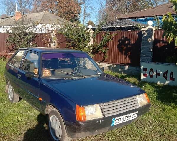 Синий ЗАЗ 1102 Таврия, объемом двигателя 1.1 л и пробегом 80 тыс. км за 1500 $, фото 1 на Automoto.ua