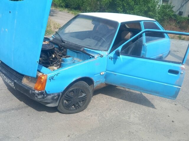 Синий ЗАЗ 1102 Таврия, объемом двигателя 1 л и пробегом 2 тыс. км за 391 $, фото 1 на Automoto.ua