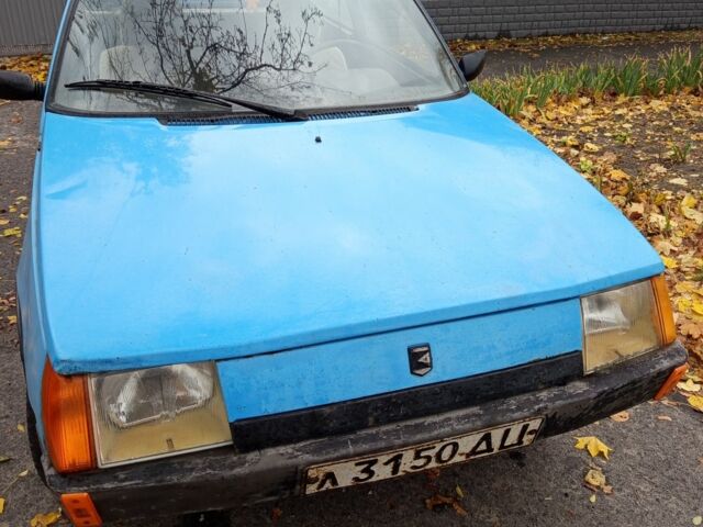 Синий ЗАЗ 1102 Таврия, объемом двигателя 1.1 л и пробегом 91 тыс. км за 524 $, фото 1 на Automoto.ua