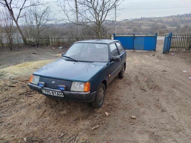 Зеленый ЗАЗ 1102 Таврия, объемом двигателя 1 л и пробегом 109 тыс. км за 497 $, фото 1 на Automoto.ua