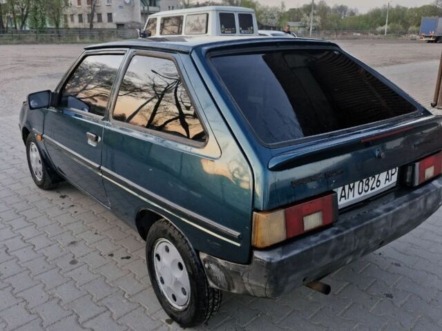 Зеленый ЗАЗ 1102 Таврия, объемом двигателя 1.2 л и пробегом 280 тыс. км за 1000 $, фото 1 на Automoto.ua