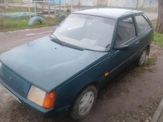 Зеленый ЗАЗ 1102 Таврия, объемом двигателя 1.1 л и пробегом 10 тыс. км за 591 $, фото 1 на Automoto.ua