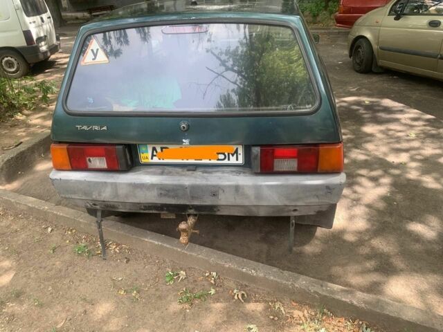 Зеленый ЗАЗ 1102 Таврия, объемом двигателя 1.2 л и пробегом 90 тыс. км за 614 $, фото 1 на Automoto.ua