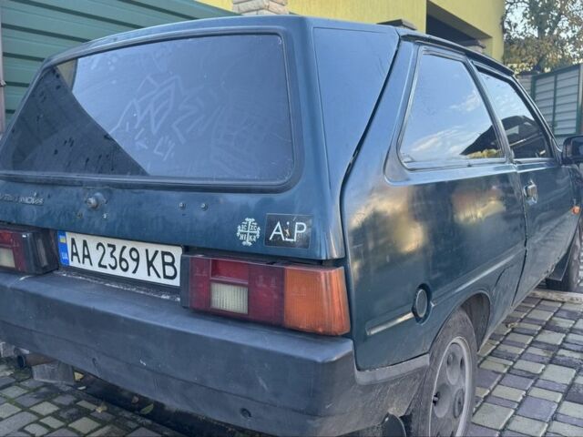 Зеленый ЗАЗ 1102 Таврия, объемом двигателя 1.2 л и пробегом 3 тыс. км за 400 $, фото 1 на Automoto.ua