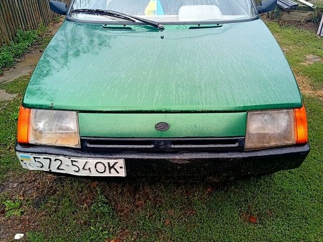 Зеленый ЗАЗ 110207, объемом двигателя 1.2 л и пробегом 133 тыс. км за 370 $, фото 1 на Automoto.ua