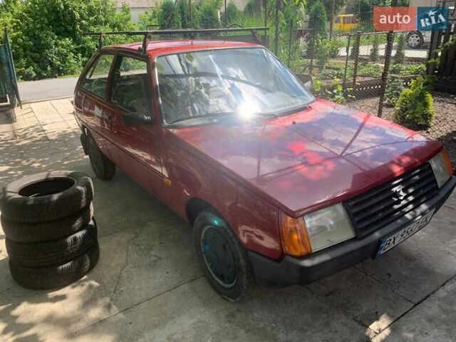 Красный ЗАЗ 1102 Таврія-Нова, объемом двигателя 1.1 л и пробегом 38 тыс. км за 800 $, фото 1 на Automoto.ua