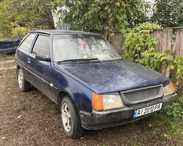 Синий ЗАЗ 1102 Таврія-Нова, объемом двигателя 1.2 л и пробегом 123 тыс. км за 1080 $, фото 1 на Automoto.ua
