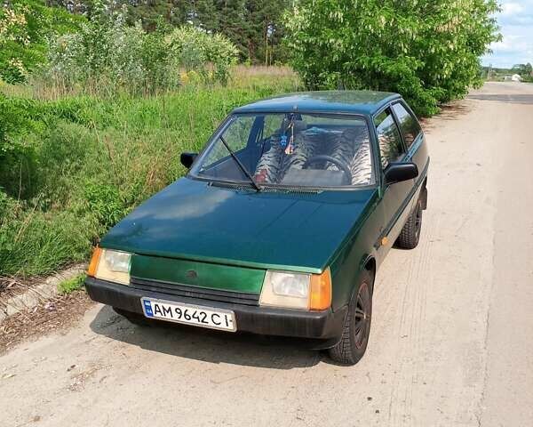 Зеленый ЗАЗ 1102 Таврія-Нова, объемом двигателя 1.2 л и пробегом 227 тыс. км за 650 $, фото 1 на Automoto.ua