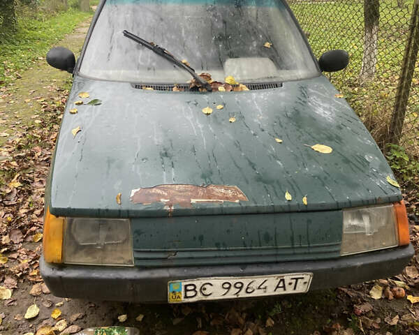 Зеленый ЗАЗ 1102 Таврія-Нова, объемом двигателя 1.2 л и пробегом 200 тыс. км за 350 $, фото 1 на Automoto.ua