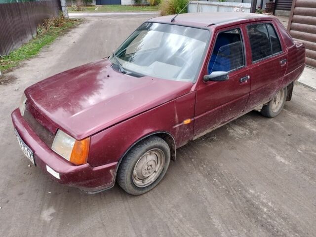 Красный ЗАЗ 1103 Славута, объемом двигателя 1 л и пробегом 100 тыс. км за 553 $, фото 1 на Automoto.ua