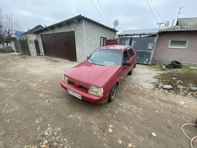 Красный ЗАЗ 1103 Славута, объемом двигателя 1.2 л и пробегом 220 тыс. км за 350 $, фото 1 на Automoto.ua