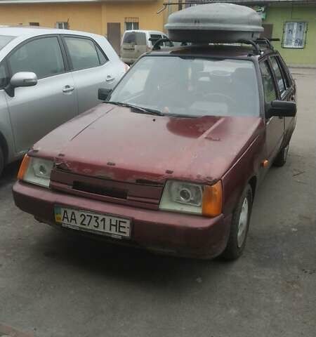 Красный ЗАЗ 1103 Славута, объемом двигателя 1.2 л и пробегом 181 тыс. км за 1250 $, фото 1 на Automoto.ua