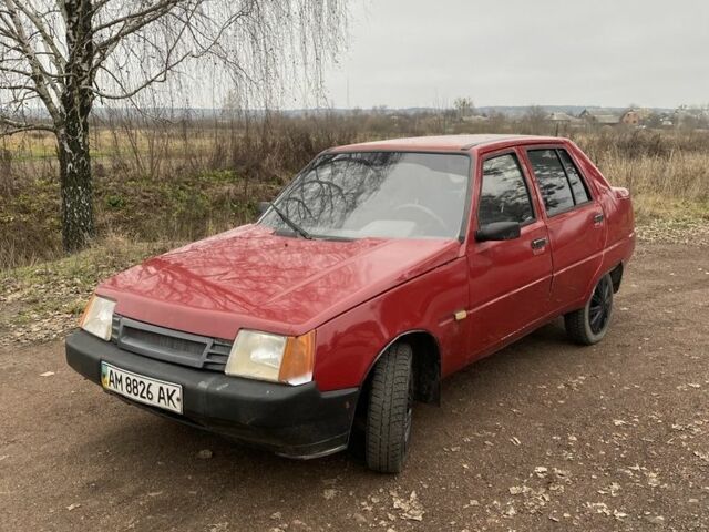 Червоний ЗАЗ 1103 Славута, об'ємом двигуна 1.2 л та пробігом 200 тис. км за 670 $, фото 1 на Automoto.ua